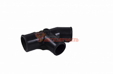 Тройник патрубков охлаждения Газель-Бизнес завод пласт.