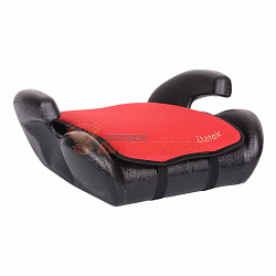 Детское автомобильное кресло подушка бустер ZLATEK Gals 22-36кг, 6-12лет, группа 3 красное 
