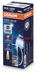 Лампа галогенная H3 12V 55W OSRAM COOL BLUE INTENSE