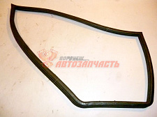 Уплотнитель стекла неподвижного ГАЗель левой двери (форточки) 