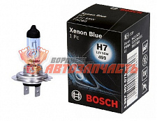 Лампа галогенная H7 12V 55W BOSCH Xenon BLUE/WERKST 