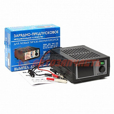Зарядное устройство Вымпел-52 (библиотека АКБ+доп.настройки, 0,5-20А, 0,5-18В, цв.экран)