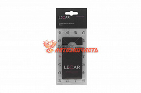 Ароматизатор сухой лист Black "без веревки" LECAR