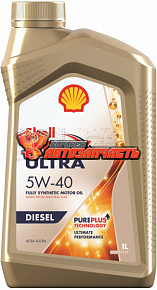 Масло моторное Shell Helix Ultra Diesel 5w40 1л