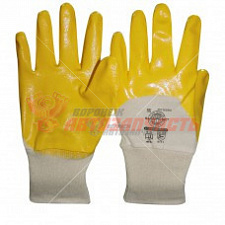 Перчатки нейлоновые с полимерным покрытием