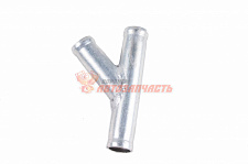 Тройник системы отопления 18 мм/18 мм металл (угол 45 град) 