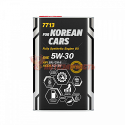 Масло моторное Mannol 7713 O.E.M. 5W30 1л. for Korean cars SN metal