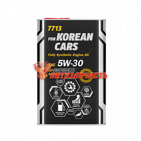Масло моторное Mannol 7713 O.E.M. 5W30 1л. for Korean cars SN metal