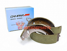Тормозные колодки ГАЗ-3302 задние барабанные CAMPAR