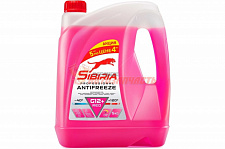 Антифриз SIBIRIA G12+ (-40) красный  5л. "Акция 1 кг бесплатно"