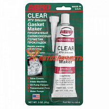 Герметик ABRO прозрачный 0,085 кг ОРИГИНАЛ