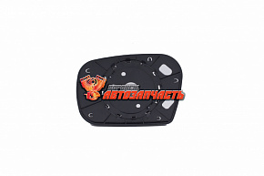 Зеркальный элемент 21214 SOLINA белый правый сферический