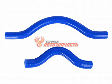 Комплект патрубков печки 2111 силикон (2шт) A-RUS