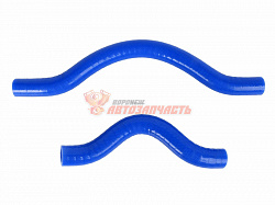 Комплект патрубков печки 2111 силикон (2шт) A-RUS