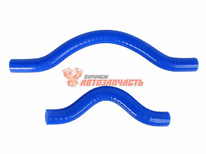 Комплект патрубков печки 2111 силикон (2шт) A-RUS