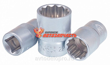 Головка торцевая 1/2" 18мм Автодело 12-гранный рабочий профиль