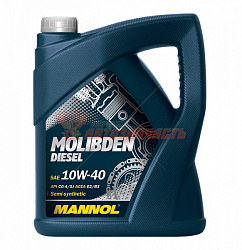 Масло моторное Mannol Molib Diesel 10w40 5л полусинтетическое 