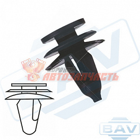 05340 клипса автомобильная TOYOTA