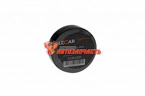 Изолента ПВХ 19мм х 20м черная LECAR