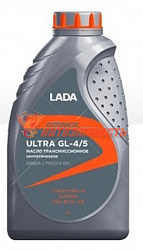 Масло трансмиссионное 75w90 GL-4/GL-5 Lada Ultra 1л.