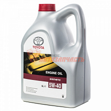 Масло моторное Toyota 5W40 MotorOil SM/CF 5L (EU) 