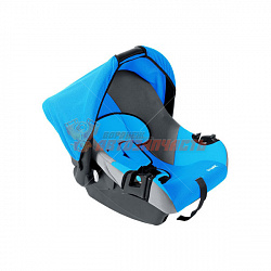 Детское автомобильное кресло группа 0+ (0-13 кг) Siger "ЭГИДА" (синий)