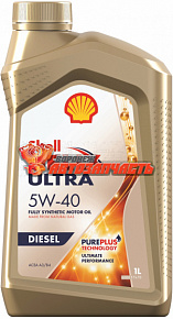 Масло моторное Shell Helix Ultra Diesel 5w40 1л