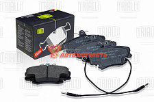 Тормозные колодки Lada Largus, Renault Logan 2, Duster передние (пружинки) Trialli