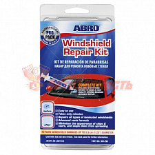 Ремнабор для лобовых стекол ABRO 534 мл в к-те шприц,пластиковый переходник и самоклеющийся фиксато