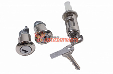 Комплект личинок 2105,2107 ДААЗ с замком багажника