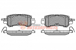 Тормозные колодки дисковые задние Mazda CX-5 11-CX-3 15- Standard