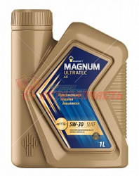 Масло моторное Rosneft Magnum Ultratec  5W30 А5  1л SL/CF синтетика 