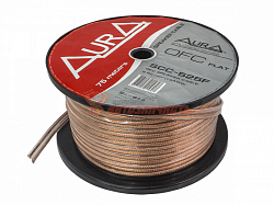 Акустический кабель Aura SCC-525 F / 2x2.5mm (14Ga), бескислородная медь (OFC), плоский