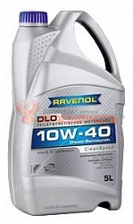 Масло моторное Ravenol DLO 10w40 полусинтетическое Дизель  5л