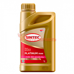 Масло моторное Sintec Platinum 5w30 A5/B5  1л Platinum 7000 /new упаковка/