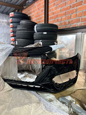 Бампер передний Hyundai Solaris MZH (2017-) Черный 