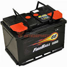 Аккумуляторная батарея  66Ah прямой (560А) Fire Ball (242х175х190)