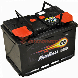 Аккумуляторная батарея  66Ah прямой (560А) Fire Ball (242х175х190)