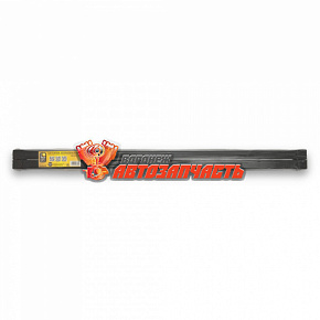 Поперечины СТАЛЬ 115 см без паза, 2 шт. ЕВРОДЕТАЛЬ оцинкованная