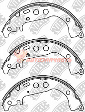 Тормозные колодки барабанные задниеToyota Yarisplatz 99- 