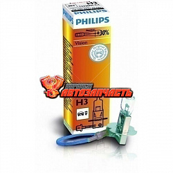 Лампа галогенная H3 12V 55W +30% Philips Premium 