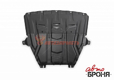 Защита картера Lada Vesta АВТОБРОНЯ V-1.6i; 1.8i (2015-) (штатный крепеж)