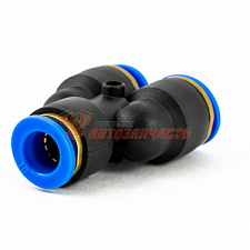 Фитинг трубок PW (переход с одного размера на другой), 10мм-8мм   10-8-8