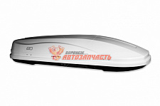 Бокс автомобильный Магнум 420 (белый, тиснение "карбон") (1990*740*420) Быстросъём