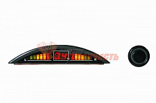 Парктроник Sho-me Y-2616N04 Black / 4 датчиков цв.диспл.дуга/перех.кольца, 22mm