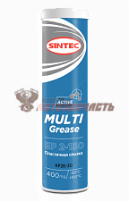 Смазка литиевая SINTEC MULTI GREASE EP2-150 /картуш 0,4кг , синяя/