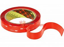 Скотч двухсторонний прозрачный 3М 10х5 м (в упаковке 12 шт)