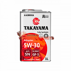 Масло моторное TAKAYAMA 5W30 Adaptec API SN ILSAC GF-5 1л