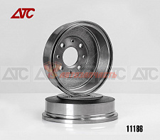 Барабан тормозной 2108 задний АТС чугунный (в упак. 2 шт.)