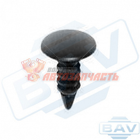 04130 ЧЕРНАЯ клипса автомобильная AMC/FORD/GM/CHRYSLER